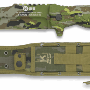 32166 - Couteau K25 SPCB Camo. Revêtu titane