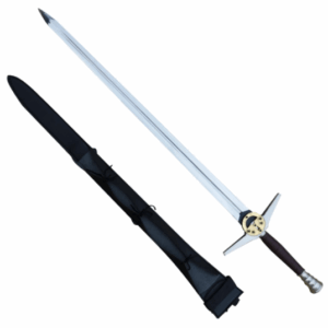ÉPÉE FANTASTIQUE ORNEMENTALE INSPIRÉ DE L'ÉPÉE DE 3E GÉNÉRATION DE GERALT DE RIVIA THE WITCHER SÉRIE 3