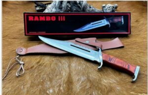 Lot de 2 couteaux rambo: rambo III et rambo v ref R745