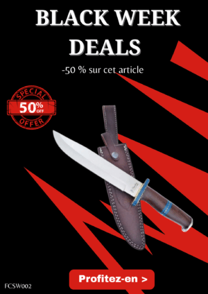 Opération BLACK WEEK -50% sur cet article Turquoise Thunder Bowie - Frost Cutlery - FCSW002