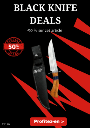 Opération BLACK WEEK -50% sur cet article Pour Collectionneur Couteau lame fixe columbia CL110