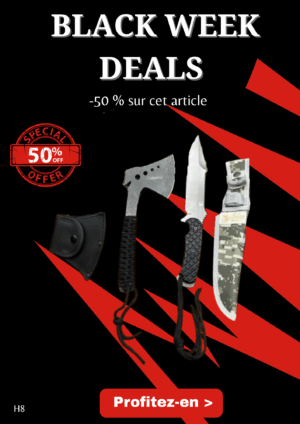 Opération BLACK WEEK -50% sur cet article CTD34: Pour Collectionneur : Set Columbia Couteau +petite Hachette H8