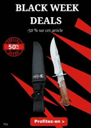Opération BLACK WEEK -50% sur cet article CTD34: pour Collectionneur : Couteau Columbia P31