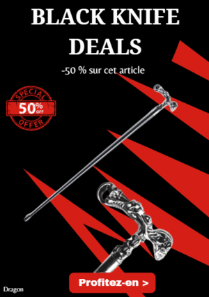 Canne tête de mort style Dragon