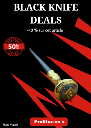 Opération BLACK WEEK -50% sur cet article Canne épée de Marche Franc Macon FM45