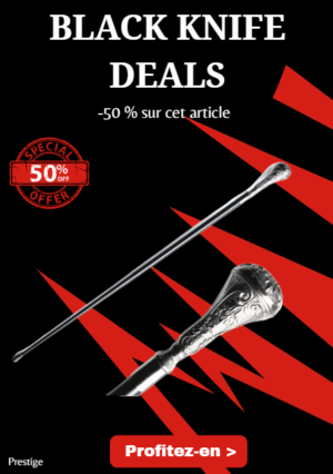 Opération BLACK WEEK -50% sur cet article Canne de marche "Prestige" PR123