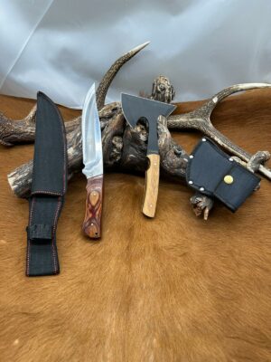 Set de Couteau + Petite hachette ”Columbia” Offerte ref Scb20