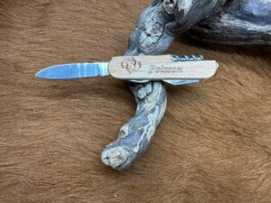 Couteau Multifonction Gravé Signe astrologique "Poisson" (Gravure Prénom Offerte) CSA20