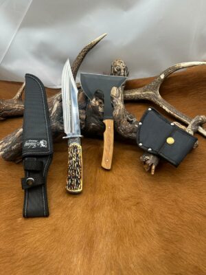 Set de Couteau + Petite hachette ‘’Columbia’’ Offerte ref Scb14