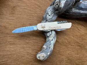 Couteau Multifonction Gravé Signe astrologique “Scorpion” (Gravure Prénom Offerte) CSA21