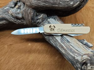 Couteau Multifonction Gravé Signe astrologique “Gémeaux” (Gravure Prénom Offerte) CSA29