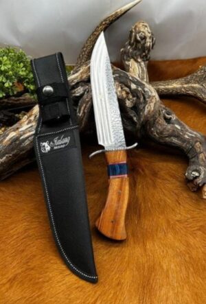 Lot de 2 couteaux : bowie Columbia et couteau de poche gravé au meilleur papi ref V234