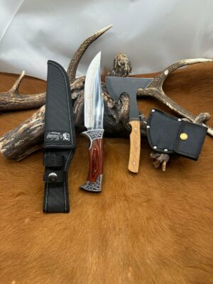 Set de Couteau + Petite hachette ‘’Columbia’’ Offerte ref Scb10