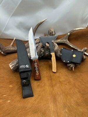 Set de Couteau + Petite hachette ‘’Columbia’’ Offerte ref Scb12