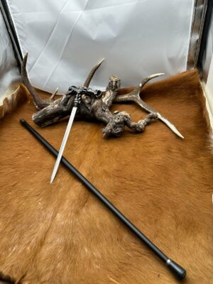 CTD34: Canne tête de mort style Dragon