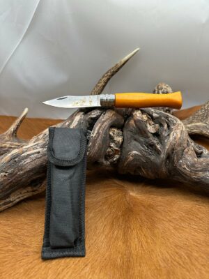 IDKDO : Coffret Thème "Rugby Man" couteau de poche en bois avec gravure et possibilité de rajouté un prénom ref TR22