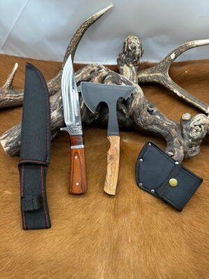 Set de Couteau + Petite hachette ”Columbia” Offerte ref Scb22