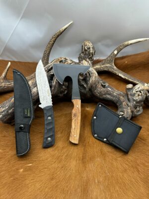 Set de Couteau + Petite hachette ”Columbia” Offerte ref Scb23