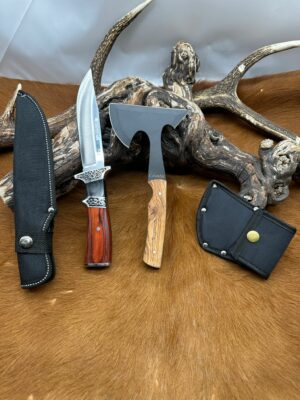 Set de Couteau + Petite hachette ”Columbia” Offerte ref Scb25