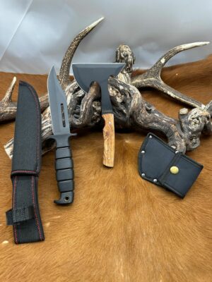 Set de Couteau + Petite hachette ”Columbia” Offerte ref Scb26