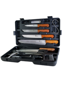 MALLETTE COUTELLERIE DU CHASSEUR 8 PIECES BOITE COULEUR Réf. : PCOT001008