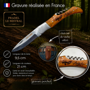 Couteau de poche Pradel le Mistral avec perche1 C1102perche1