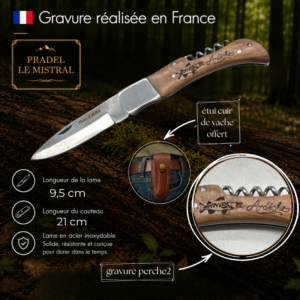 Couteau de poche Pradel le Mistral avec perche2 C1102perche2