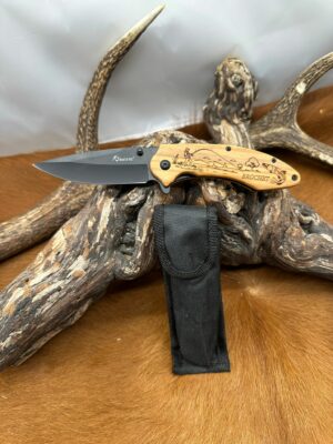 Couteau de poche BULL D’OC avec BROCHET ref CAB2BROCHET