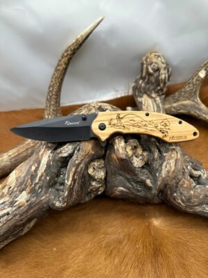 Couteau de poche BULL D’OC avec Pêcheur ref CAB2PECHEUR