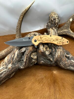 Couteau de poche BULL D’OC avec Sandre ref CAB2SANDRE